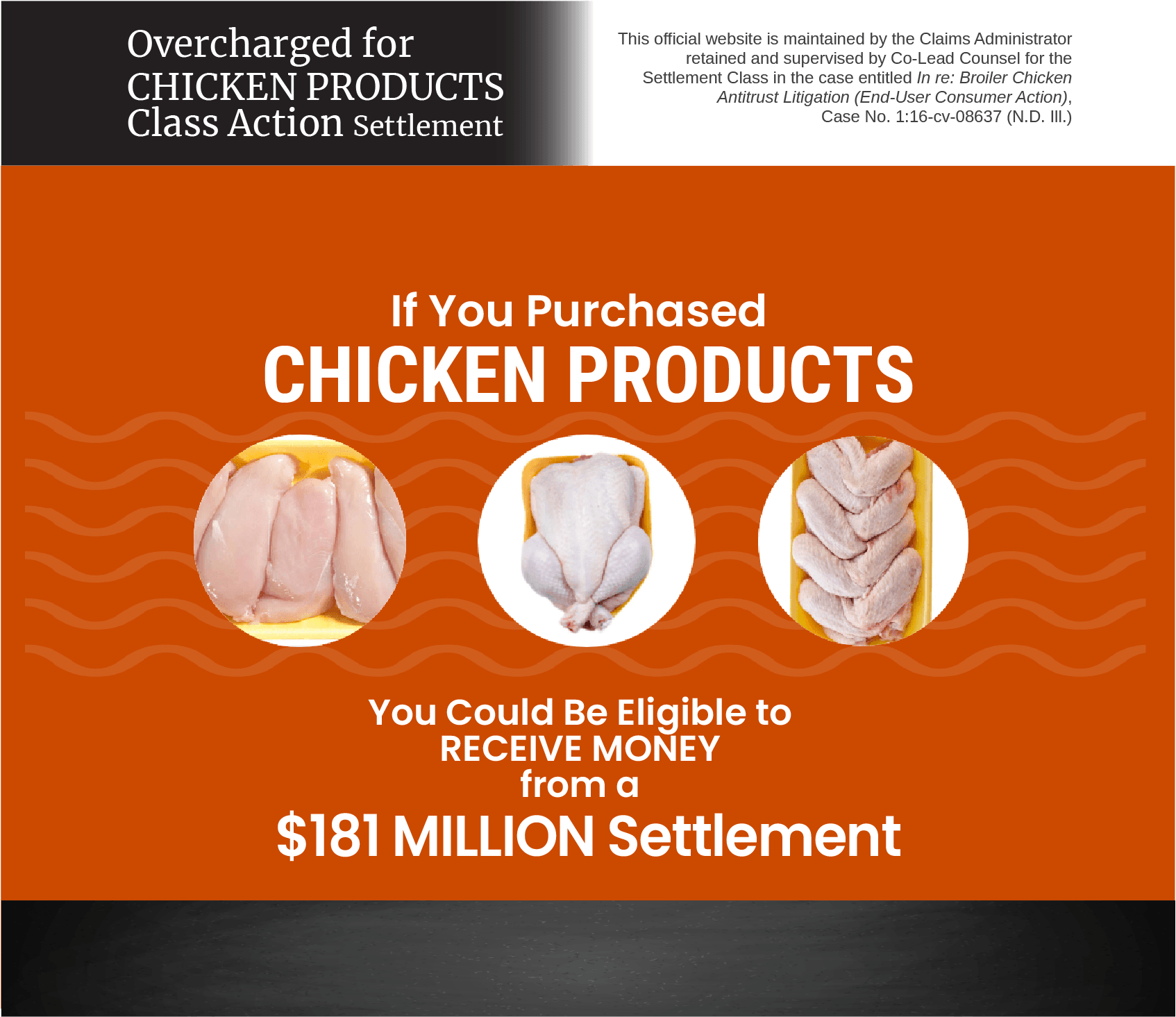 🍗Overcharged for Broiler Chicken Class Action Lawsuit Settlement