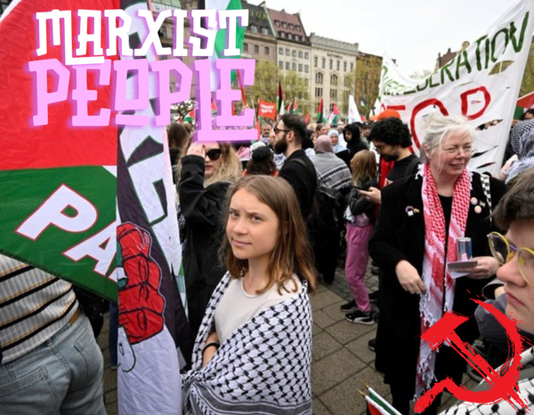 Anti-Semitic Pro-Hamas Mob, including Marxist Greta Thunberg, protest against Israel at Eurovision